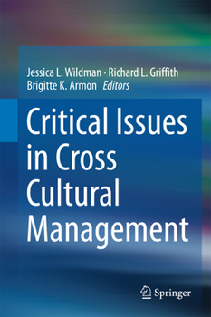 Hardcover Critical Issues in Cross Cultural Management Book
