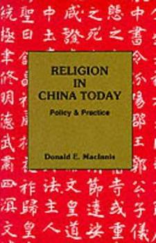 Hardcover Religion in China Today: Policy and Practice Book