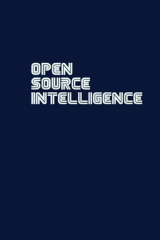 Paperback Open Source Intelligence: Notebook Book