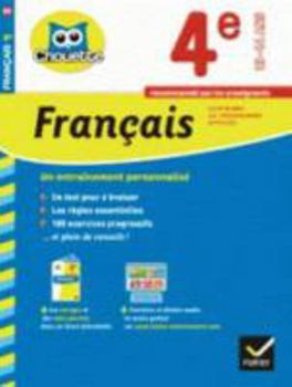 Paperback Français 4e: cahier de révision et d'entraînement (Chouette Entraînement (66)) [French] Book