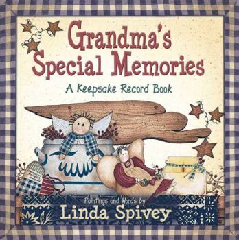 Hardcover Grandma's Special Memories: A Keepsake Record Book