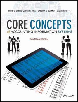 Paperback Core Concepts of Accounting Information Systems Book
