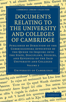 Paperback Documents Relating to the University and Colleges of Cambridge: Volume 2 Book