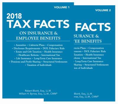 Paperback 2018 Tax Facts on Insurance & Employee Benefits Book