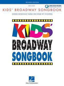 Paperback Kids' Broadway Songbook - Revised Edition Book/Online Audio Book