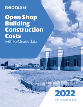 Paperback Open Shop Building Construction Costs with Rsmeans Data Book