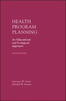 Hardcover Health Program Planning: An Educational and Ecological Approach with Powerweb Bind-In Card Book