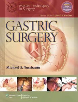 Hardcover Master Techniques in Surgery: Gastric Surgery Book