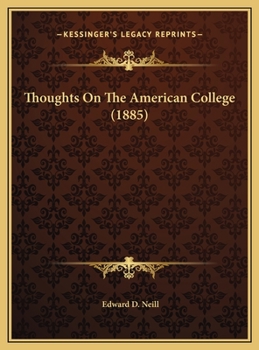 Thoughts On The American College