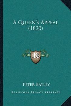 Paperback A Queen's Appeal (1820) Book