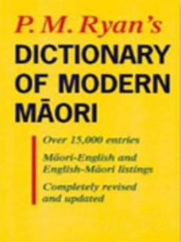 Hardcover A Dictionary of Modern Maori Book