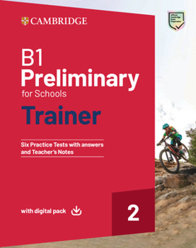 Paperback B1 Preliminary for Schools Trainer 2 Trainer with Answers with Digital Pack Book