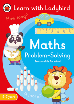 Paperback Maths Problem-Solving: A Learn with Ladybird Activity Book 5-7 years (Ladybird Readers) Book