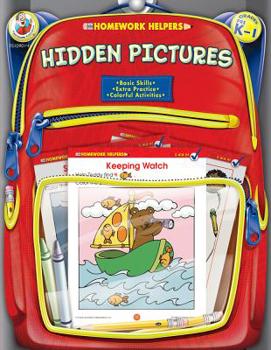 Paperback Hidden Pictures, Grades Pk - 1 Book