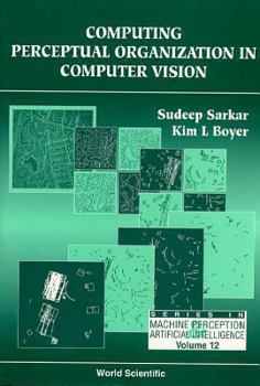 Hardcover Computer Perceptual Organization in Computer Vision Book