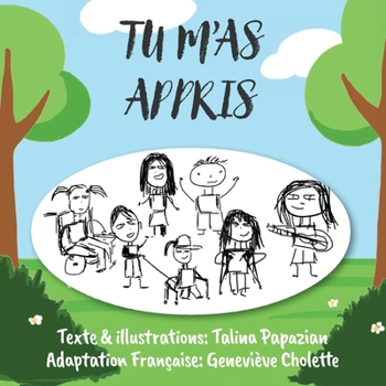 Paperback Tu m'as appris Book