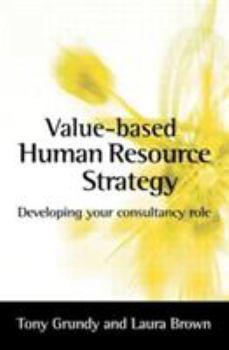 Paperback Value-Based Human Resource Strategy Book