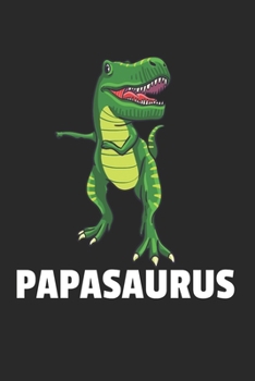 Dinosaurier Papa Notizbuch: Dinosaurier Dino Papa Notizbuch für Vater  / Notizheft / Notizblock A5 (6x9in) Dotted Notebook / Punkteraster / 120 gepunktete Seiten (German Edition)