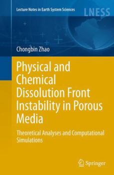 Paperback Physical and Chemical Dissolution Front Instability in Porous Media: Theoretical Analyses and Computational Simulations Book