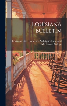 Hardcover Louisiana Bulletin Book