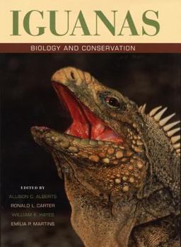 Hardcover Iguanas: Biology and Conservation Book