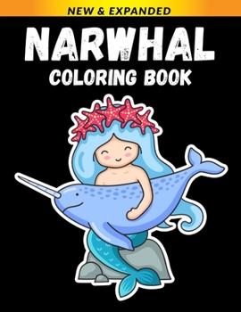 Paperback Narwhal Coloring Book: Stress Relieving Animals Designs Book