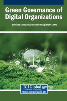 Hardcover Green Governance of Digital Organizations Book