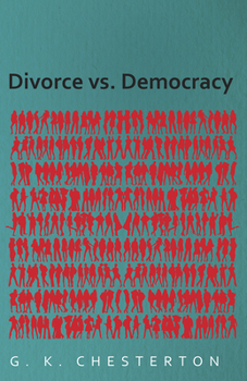 Paperback Divorce vs. Democracy Book