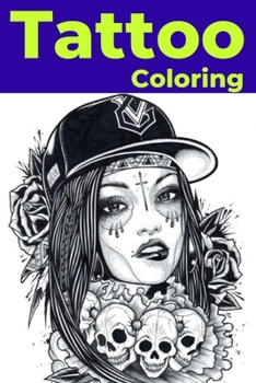 Paperback Tattoo Coloring Book