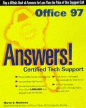 Paperback Office 97 Answers!: Book