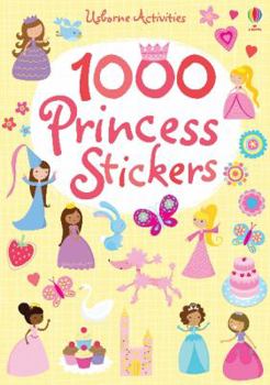 Paperback 1000 princess sitckers Book