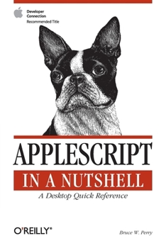 Paperback AppleScript in a Nutshell: A Desktop Quick Reference Book
