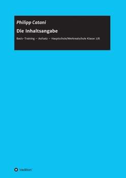 Paperback Die Inhaltsangabe [German] Book
