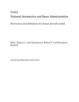 Paperback Derivation and Definition of a Linear Aircraft Model Book