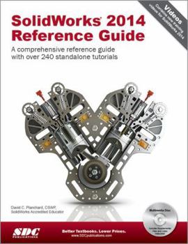 Hardcover Solidworks 2014 Reference Guide Book