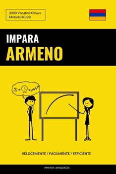 Paperback Impara l'Armeno - Velocemente / Facilmente / Efficiente: 2000 Vocaboli Chiave [Italian] Book