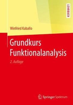 Paperback Grundkurs Funktionalanalysis [German] Book