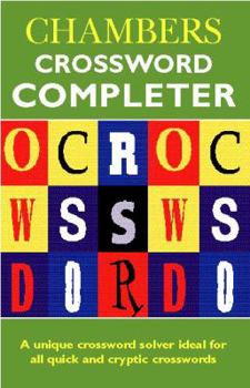 Paperback Chambers Crossword Completer Book