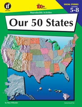 Paperback Our 50 States: Social Studies Grades 5-8 Book