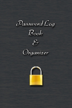 Paperback Password log book & organizer: Password log book organizer for all your password. Book