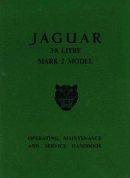 Paperback Jaguar 3.8 Mk2 Handbook Book