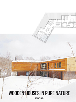 Hardcover Wooden Houses in Pure Nature Book