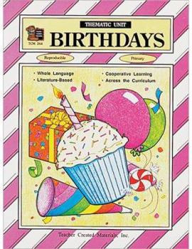 Paperback Birthdays Thematic Unit Book