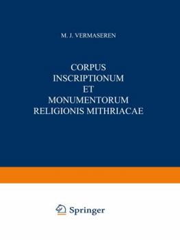 Paperback Corpus Inscriptionum Et Monumentorum Religionis Mithriacae Book