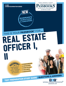 Paperback Real Estate Officer I, II (C-4991): Passbooks Study Guide Volume 4991 Book