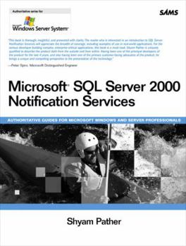 Paperback Microsoft SQL Server 2000 Notification Services [With CDROM] Book