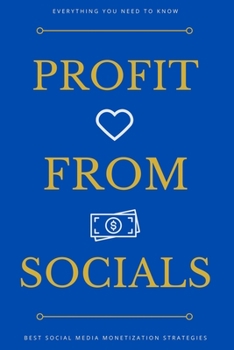 Paperback Profit from Socials: Der optimale Leitfaden für Umsatz durch Instagram & More [German] Book