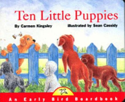 Hardcover Ten Little Puppies Book