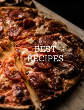 Paperback BEST Recipes: Notebook for saving recipes, kitchen notebook Book