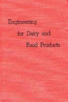 Hardcover Engineering for Dairy and Food Products Book